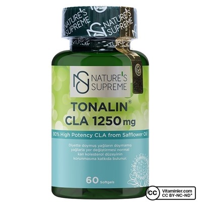 Nature's Supreme Tonalin CLA 1250 мг 60 мягких капсул