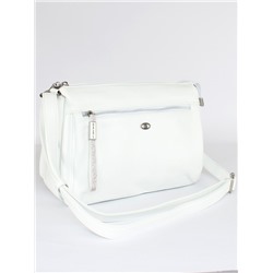 Сумка женская искусственная кожа GT-L 63422-1028 L 815-26/С 88-11,  5отд,  плечевой ремень,  белый SALE 260436