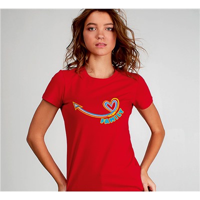 Футболка женская "We are Family" SALE