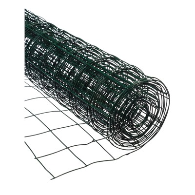 Сетка сварная с ПВХ покрытием 0,5 х 5 м, ячейка 50 х 50 мм, d=1 мм, металл, "Greengo"