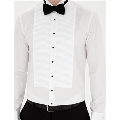 Рубашка для смокинга с белым Slim Fit