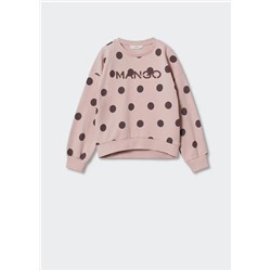 Sudadera algodón estampada -  Niña | MANGO OUTLET España