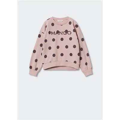Sudadera algodón estampada -  Niña | MANGO OUTLET España