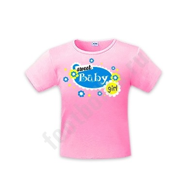 Футболка детская "Sweet baby girl"