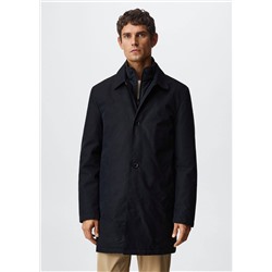 Parka algodón water-repellent -  Hombre | MANGO OUTLET España