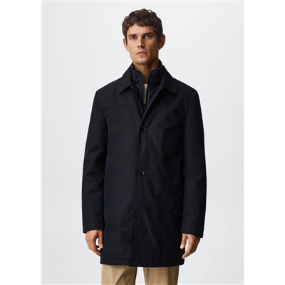Parka algodón water-repellent -  Hombre | MANGO OUTLET España