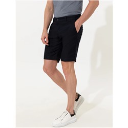 Бермудские шорты с темно -синим Slim Fit Bermud