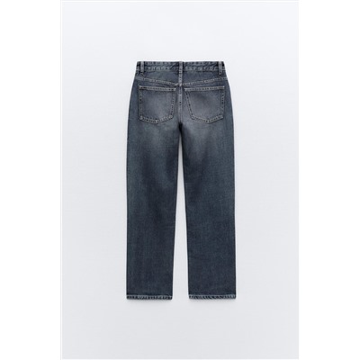 JEANS TRF RECTOS TIRO MEDIO