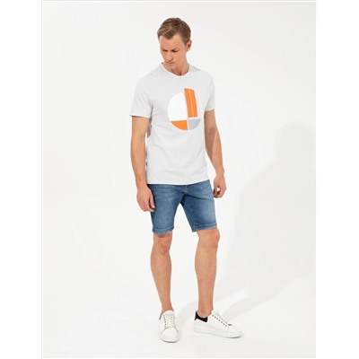 Индиго Slim Fit Jean Shorts