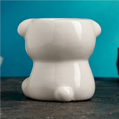 Кашпо «Мишка Умка», 7.5×7.5×7.5 см