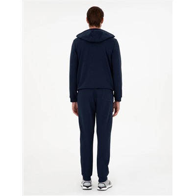 Navy Blue Slim Fit 3 нить