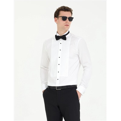 Рубашка для смокинга с белым Slim Fit