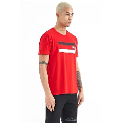 Мужская футболка Donald Red Standard Fit — 88217 A11ER-88217