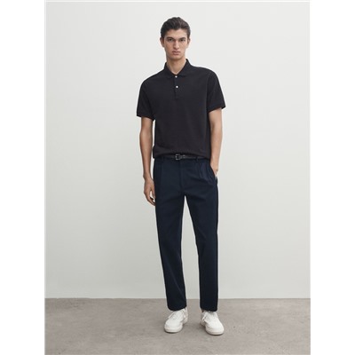 Polo piqué 100% algodón