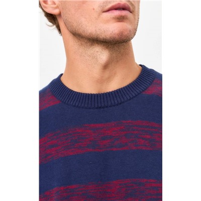 Джемпер P421-1560 d.blue-bordo