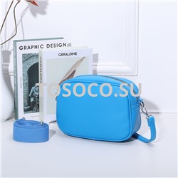 8827 blue сумка экокожа 18х21х8