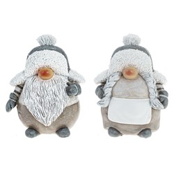 Фигурка декоративная "Гном", L10 W8 H13 см, 2в.