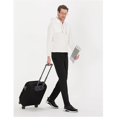 Черный бывший Тканевые штаны Slim Fit