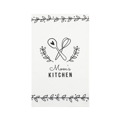 Полотенце "Доляна" Mom's kitchen 35х60 см, 100% хлопок, вафля 160 г/м2