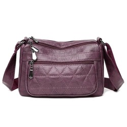Женская кожаная сумка 8807-3 PURPLE