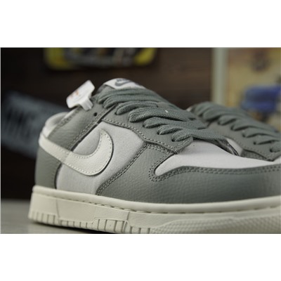 Niкe SB DUNK LOW из натуральной прочной кожи и текстиля