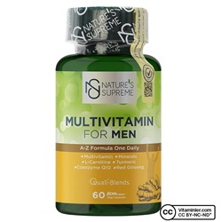 Nature's Supreme Мультивитамины для мужчин 60 капсул