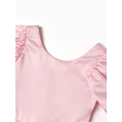 Платье нарядное детское MINAKU: PartyDress, розовое, рост 116 см