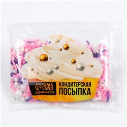 Кондитерская посыпка для куличей «Нежный перламутр №16», 25 гр 92