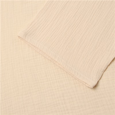 Комплект домашний женский (рубашка на запах, брюки) KAFTAN Basic размер 44-46, молочный