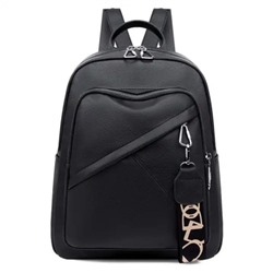 Женский кожаный рюкзак 5181 BLACK