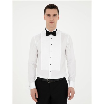Рубашка для смокинга с белым Slim Fit