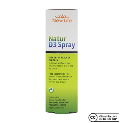 New Life Natur Spray D3 1000 МЕ 20 мл