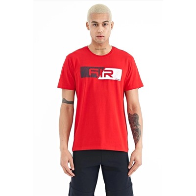 Мужская футболка Casey Red Standard Fit — 88205 A11ER-88205