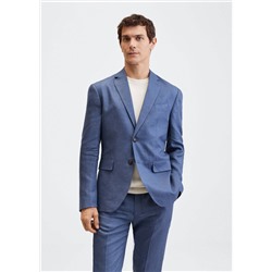 Americana traje slim fit lino -  Hombre | MANGO OUTLET España