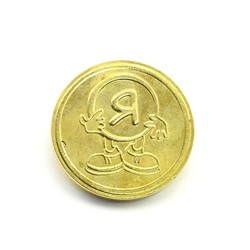 Монета «Ты-Я» 25мм из латуни.