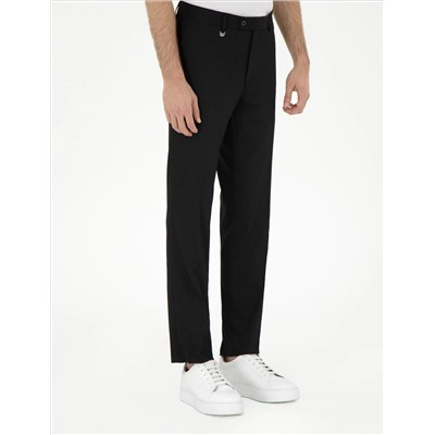 Тканневые брюки Black Slim Fit