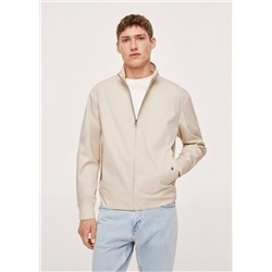 Chaqueta bomber impermeable -  Hombre | MANGO OUTLET España