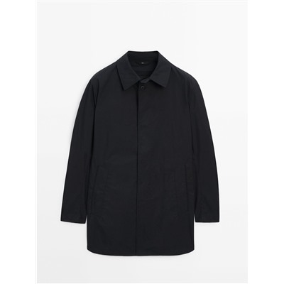 Chaqueta trench water repellent