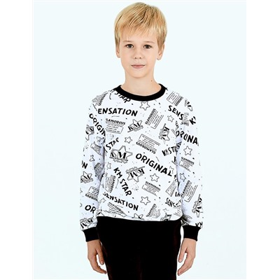 Свитшот детский KETMIN GLAMOROUS цв.Белый