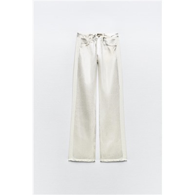 JEANS LOOSE TRF FOIL TIRO MEDIO