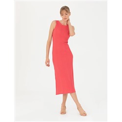 Fuchsia Slim Fit вязаное платье