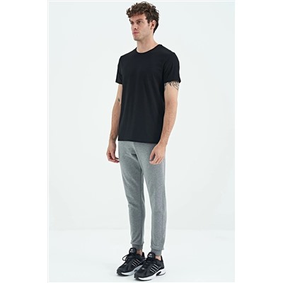 Мужской спортивный костюм Alvin Grey Melange Jogger — 84908 A11ER-84908