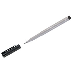Ручка капиллярная Faber-Castell "Pitt Artist Pen Brush" цвет 272 теплый серый III, пишущий узел "кисть"
