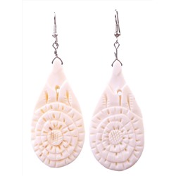 Украшение  Серьги кость №931н