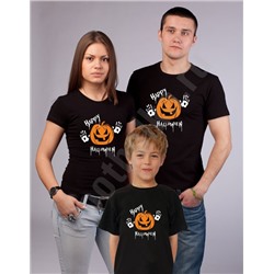 Футболки для семьи "Happy Halloween"