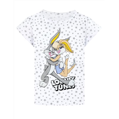 Пижама детская КОМФОРТ LOONEY TUNES цв. Белый (Футболка/Шорты)