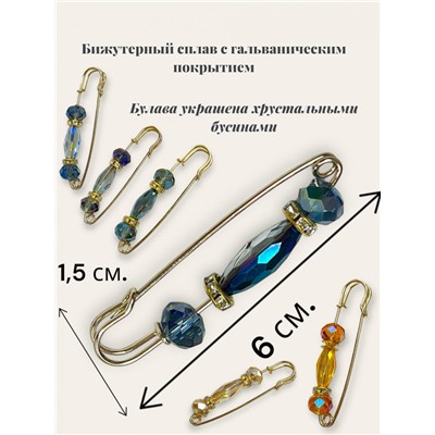 Брошь-булава БР4 М-355 тип 6