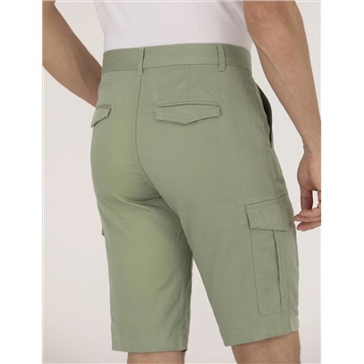 Комфортные карманные шорты для комфорта Khaki