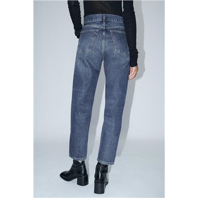 JEANS ZW COLLECTION RECTOS CROPPED TIRO MEDIO