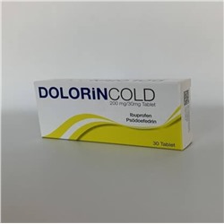 DOLORIN COLD 30 tablet(название лекарства на русском / аналоги Долвен)